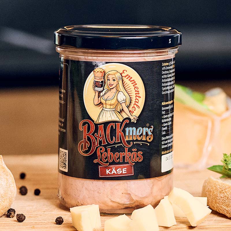 Backmers Leberkäs „Käse“